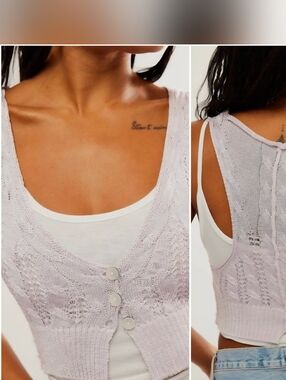 Free People The Vest Of Us Size M NWT
